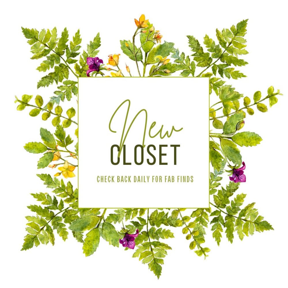 NEW CLOSET ALERT!